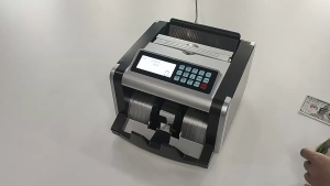 【Ship Today】Banknote Counter/Counterfeit Money Detector With Uvmg Lcd Display Counter Total Face Value Counting Suitable For Banks Supermarkets And Other Locations
