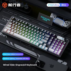 EWEADN | Wireless Bluetooth Triple Mode Silent Mechanical Feel Gaming Keyboard