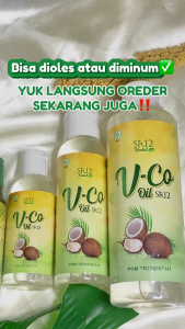 SR12 VCO Minyak Kelapa Murni Menjaga Imunitas Tubuh Atasi Ruam Popok dan Biang Keringat