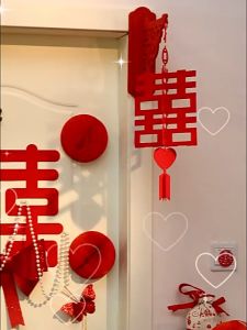 COMBO Chữ Hỷ 3D Trang Trí Phòng Cưới Xe Hoa Đám Cưới I