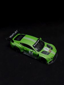 Simulation Bentley GT3 Race Car alloy model Alloy Diecasts Toy Vehicles Car Model Miniature Toys For Children Race Car มือสอง