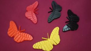 Flexi Butterfly Articulated Fidget Toy