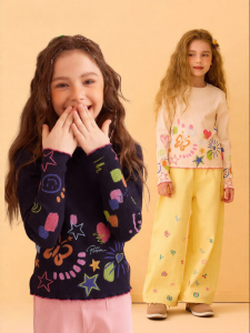 PPTOWN | Childrens Printed Long Sleeve T-Shirt