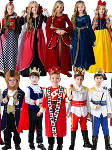 Halloween Childrens Role Play Costumes Vampire and Witch