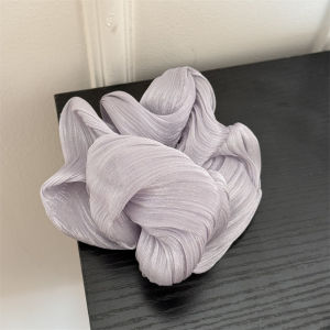 Soft Yarn Scrunchies Shiny Fabric Hair Rope Summer Colorful Elastic Hair Band Ponytail Holder Rubber Band Women Hair Accessories