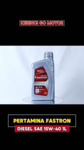 Pertamina Fastron Diesel SAE 15W-40 1 Liter API CI-4 Oli Mesin Diesel Pelumas Full Synthetic Multigrade Original