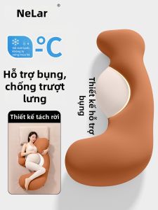 NIRA | Gối Hỗ Trợ Ngủ Nằm Sườn và Nâng Bụng cho Bà Bầu