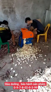 Máy cắt lát 3 đến 4ly cắt khoai lang săn ...