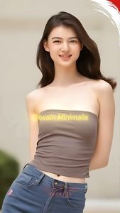 Tank Top Ketat Wanita - Putih
