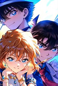 Kayou | Adult Jigsaw Puzzle 1000 Pieces Puzzle Detective Conan Anime Character Paper Puzzle Decorative Painting Exercise Brain Thinking