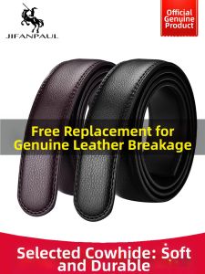 JIFANPAUL | Automatic Buckle Leather Belt for Men Fashion Business