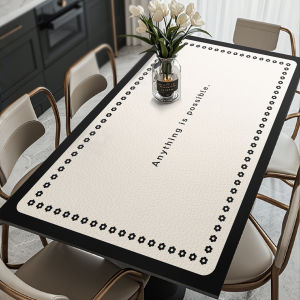 LUOYOUTE | Waterproof Oil-Resistant Heat-Resistant Leather Table Mat
