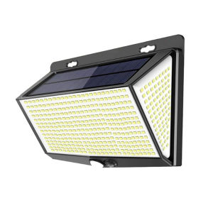 【New Arrival】 Energy Saving Solar LED Wall Light with Motion Sensor 468 LEDs for Garden and Patio Illumination