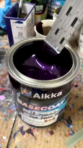 [ Dark Purple Roses SK20222 ] Crystal 2K Paint CW Aikka DIY Aerosol Cat Spray Bottle Motor