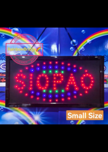 SIOPAO - RAINBOW BRIDGE LED SIGNAGE (New-Small) #SIZE: W48cm #881