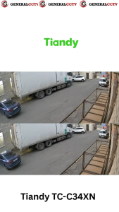 Tiandy TC-C34XN 4MP IP Kamera IPC POE IR Turret Camera