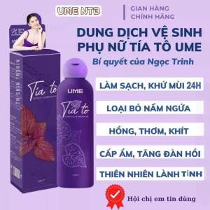 DUNG DỊCH VỆ SINH TÍA TÔ_UME NGỌC TRINH CHÍNH HÃNG