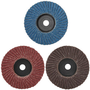 Si Fang | 3Pcs/Set 3"Grinding Wheels 75mm Flat Flap Discs Metal Wood Polishing Discs For Mini Angle Grinder for Deburring Rust&Removal