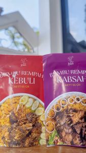 Bumbu Kebuli instan nasi briyani mandhi kabsah lengkap praktis bumbu rempah india jidah food