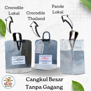 Cangkul Sawah Pacul Tanah Cap Buaya Crocodile Anti Pecah dan Tajam