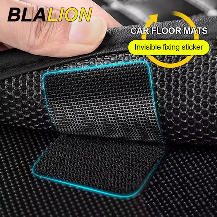 BLALION Car Foot Mats Fixed Stickers Self Adhesive Fastener Carpet Mat