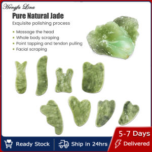 Natural Xiuyu Jade Face Massager Gua Sha Stone Face Guasha Facial Board Eye Care SPA Massager Tool massage