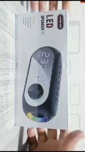 Speaker Bluetooth Jam LED Smart Multi-function Alarm Clock Speaker Portable Super Bass- S18