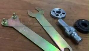 Elektrik Drill Adapter Mandrel 77 mm Bisa Untuk Amlas Batu Tebal 4 IN 1 Multifungsi