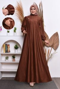 gamis safana mode gamis polos wanita gamis silk terbaru bahan tebal dan sangat lembut