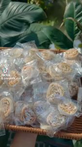 Tết 2024 -  Kẹo mè xửng cuộn bánh phồng bến tre - đồ ăn vặt