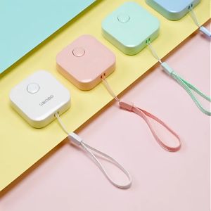 Meteran Mini Plastik Deli Bahan Fiberglass 4 Warna Tidak Mudah Kusut