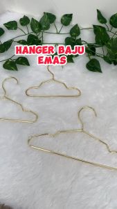 Hanger Gantungan Baju Hewan Warna Emas Aesthetic | Pet Clothes Hanger - Gantungan Baju Anjing / Kucing - Gantungan Baju Anabul