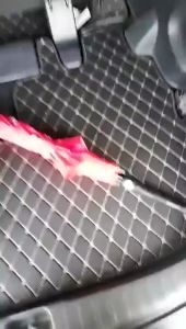 [Ready Stock]For Honda BRV CRZ Fit Trunk Mats Antiskid Car Cargo Mats PU Leather factory Outlet BOOT CAR PU LEATHER BOOT TRAY CARGO MAT TRUNK CAR BONNET