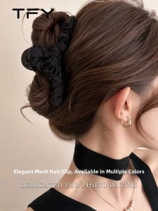 TFY | Sheer Net Hairstyling Claw New 2026 Ins Style