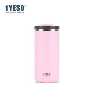 TYESO | Tyeso 600ML Vacuum Flask Insulated Travel Tumbler Large Capacity Cup for Office Car Hot Cold Portable Thermoses Drinkware