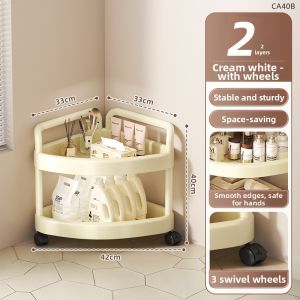 JIAJIESHI | Bathroom Floor-standing Corner Storage Rack