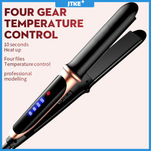 Hair Straightener Curler Hair Flat Iron Ceramic Coating Fast Heating 4 Gear Control Family Pack Straightening Styling Tool