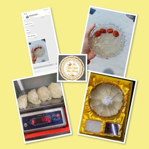 50g tổ yến sơ chế rút lông nguyên tổ-yến sào nha trang