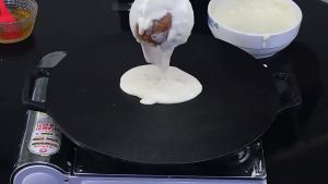 Chảo Nướng BBQ Bằng Gang Chống Dính Hình Tròn Khay Nướng Bánh Dùng Cho Nhà Tiệc Tùng Du Lịch Ngoài Trời - Có Nhiều Tùy Chọn Kích Thước
