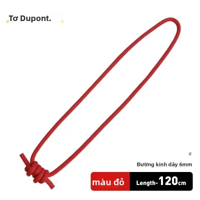 Dây Dù Prusik Xinda Outdoor 6mm Dài 120cm Bền Chịu Nhiệt Làm Từ Polyester Nylon Kevlar Dùng Cho Leo Núi.