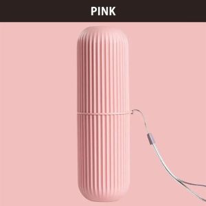 Travel Toothbrush Storage Cup Portable Toiletries Toothpaste Holder Mouthwash Case Bekas Berus Gigi
