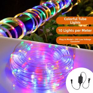 YUANMUXUAN | Waterproof Outdoor Solar LED Colorful Flash Lights