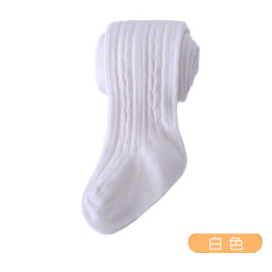 Spring & Fall Babys Tights Girl Baby Underpants White Childrens Pantyhose Spring Thin Base Socks Pure Cotton