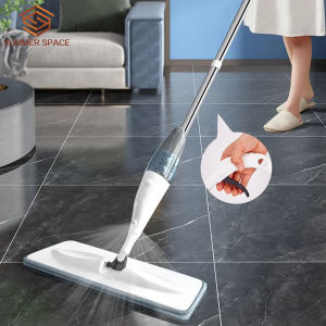 Water Spray Mop Floor Cleaner Washable Microfiber Mop Pad Cleaning Tool Mop Lantai Serbaguna