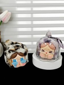 New Arrival Transparent Protection Cat Doll Series Blind Box Toys Soft Plush Material PU Cat Toy for Collectors And Fans