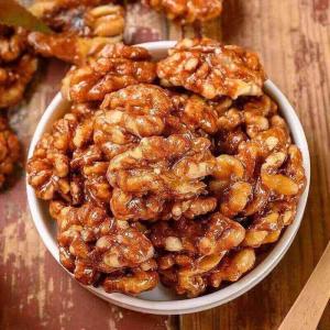 Honey Flavor Crispy Walnut Kernels 500g