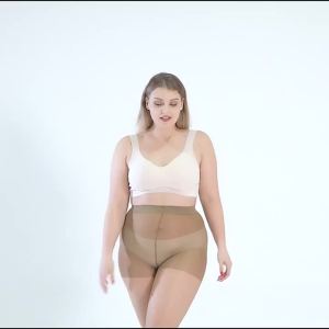 Đồ Lót Nữ 40D Bóng Mượt Bằng Nylon Size Lớn Không Đường May Óng Ánh Mỏng Nhẹ Kiểu Lưới Có Hiệu Ứng Ngọc Trai.