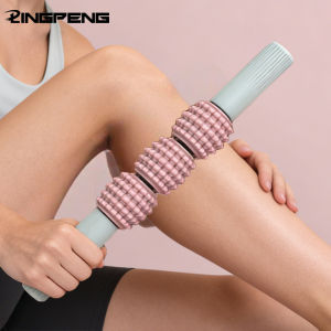 Muscle Massage Rod Fascia Rod Massage Roller Yoga Muscle Relaxation Stretch Roller Wolf Teeth Slimming Leg Yoga Massage Stick