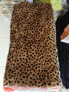 Genuine Leather Rabbit Fur Blanket Office Nap Small Knee Warmer Car Use Soft Cozy Winter Home Decorative Throw Blanket