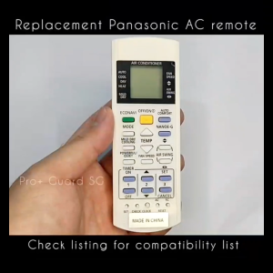 [SG] Replacement Compatible Panasonic (Singapore) Aircon Remote Control A75C3708 A75C3758 A75C3300 A75C3772